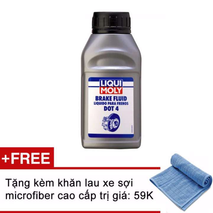 Dầu thắng cao cấp Liqui Moly Dot 4 3093 dùng được cho phanh ABS 500ml ( tặng kèm khăn xanh )