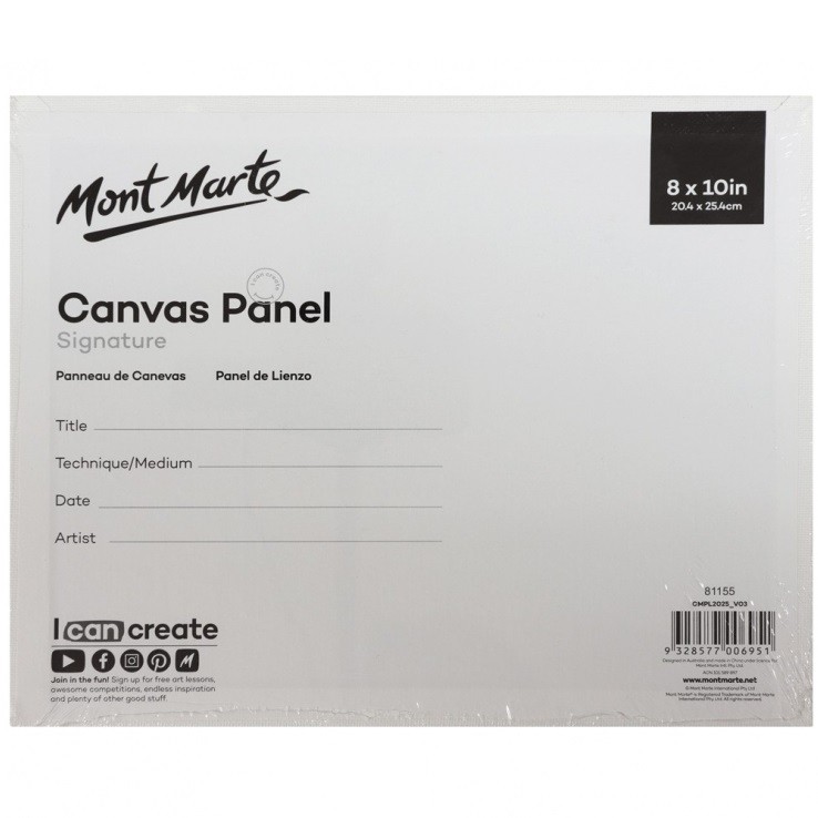 BỘ 2 CÁI CANVAS MONT MARTE (CANVAS ÉP)