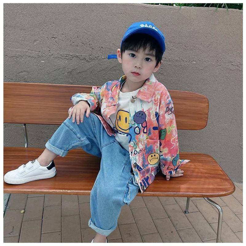 [Hàng Mới Về] Áo Khoác Cotton Phong Cách Hàn Quốc Dễ Phối Đồ Cho Nam Và Nữ Mùa Xuân Thu