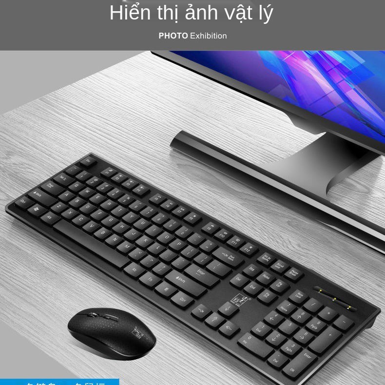 Theo dõi Bộ bàn phím và chuột không dây Spotlight Leopard Máy tính Cổng USB Văn phòng Trò chơi xách tay Bị treo | BigBuy360 - bigbuy360.vn