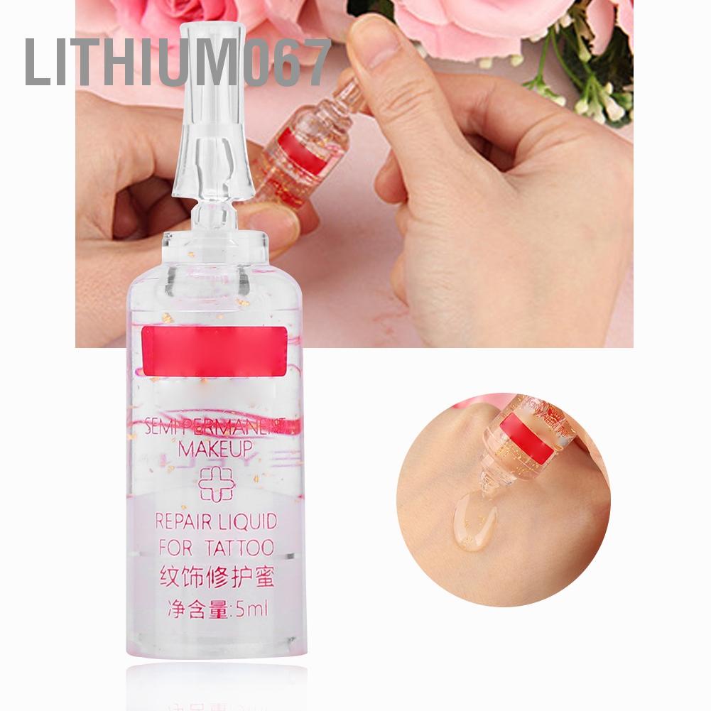 Gel phục hồi chăm sóc da dạng lỏng chống sẹo vết thâm sau xăm cho lông mày lông mi 5ml