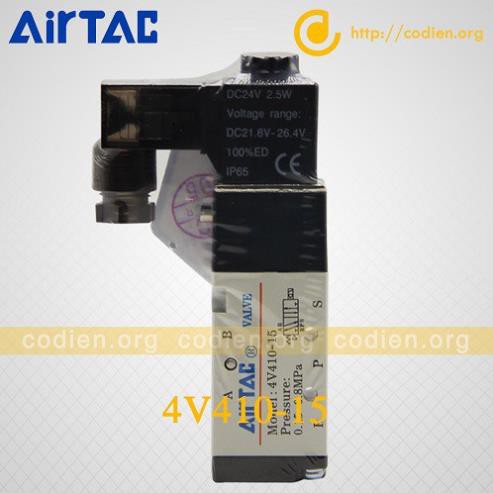 Van Điện Từ Khí Nén AIRTAC 4V410-15 giá tốt