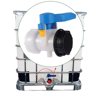 Van Chuyển Đổi Ống Nước IBC 60 / 75 / 100mm 1000L Hình Bướm