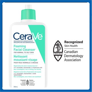 Sữa rửa mặt Cerave dịu nhẹ 236ml chính hãng