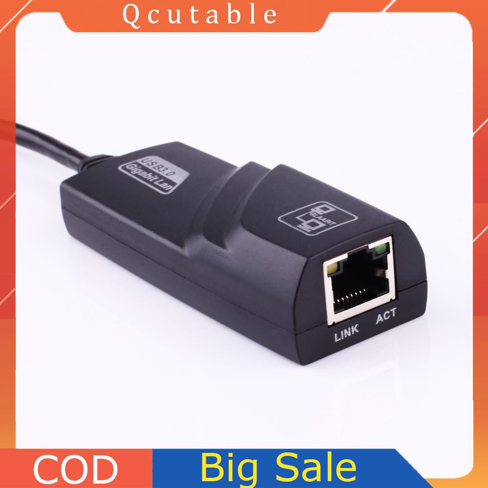 Bộ Chuyển Đổi Usb 3.0 Sang 10 / 100 / 1000 Gigabit Rj45 Ethernet Lan 1000mbps