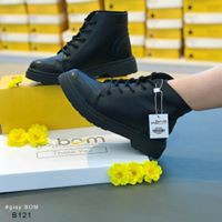 [Mã WABR271 giảm 10% tối đa 30k đơn từ 99k] Giày Boot Nữ giayBOM Cổ Lửng Cao Cấp Đế Cao 2 cm B121 | BigBuy360 - bigbuy360.vn