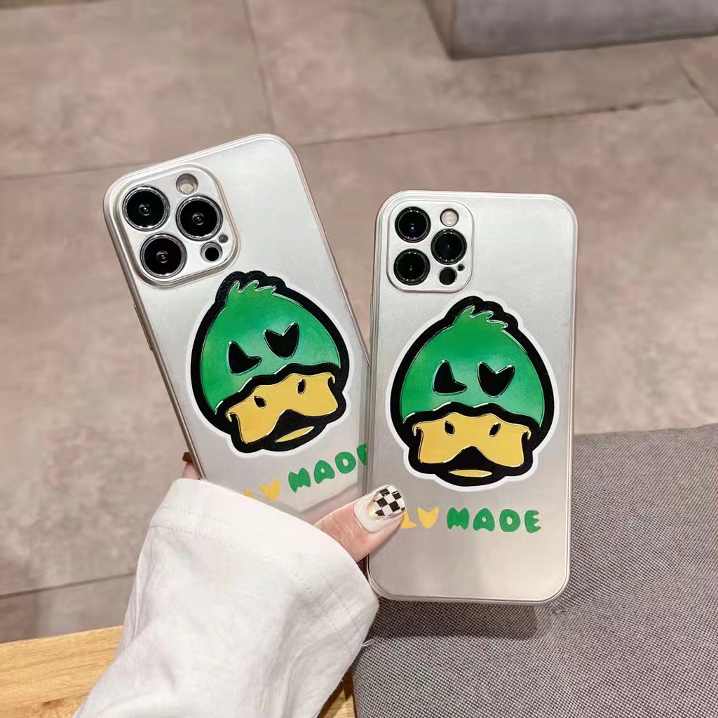 Ốp lưng hình con vịt cho iPhone 13 12 / 11 Pro Max XR