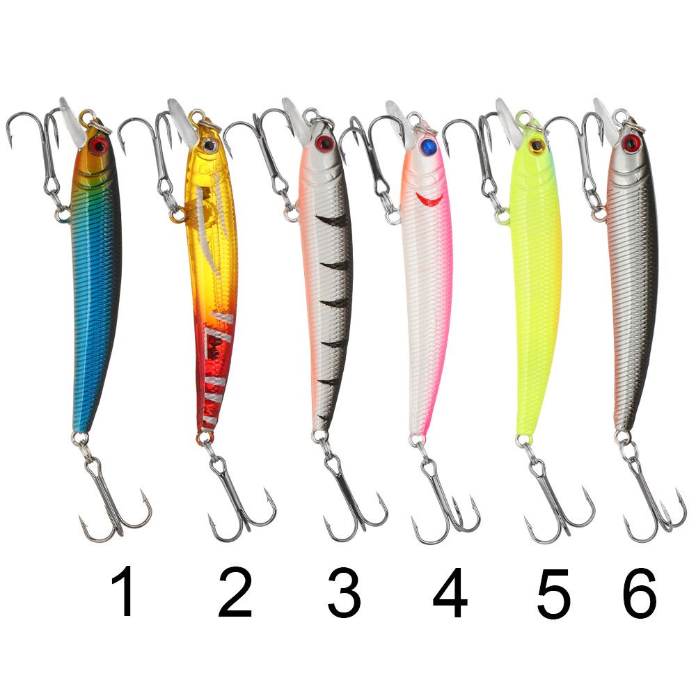 Mồi Câu Cá Giả 7.8cm/4.8g Bằng Nhựa Cứng