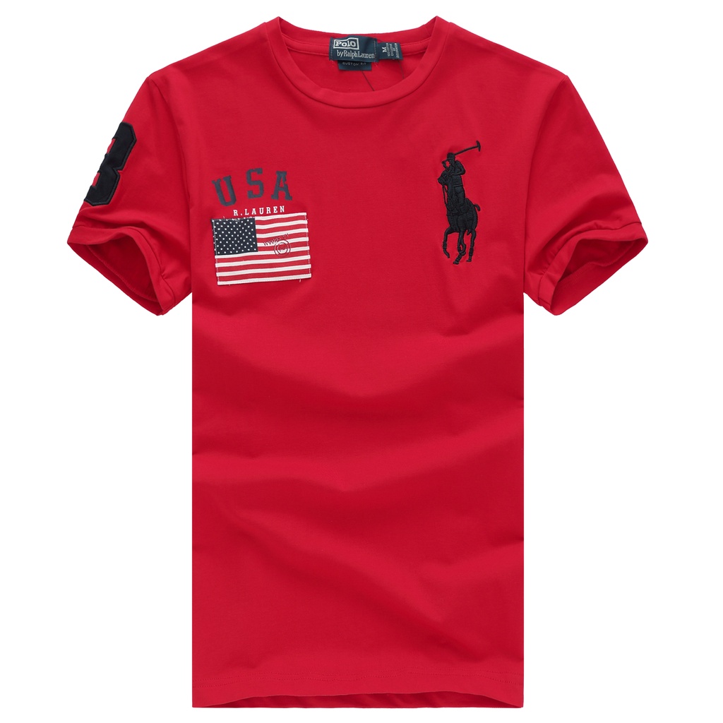 Áo polo Ralph Lauren Tay NgắN MàU Trơn Cho Nam
