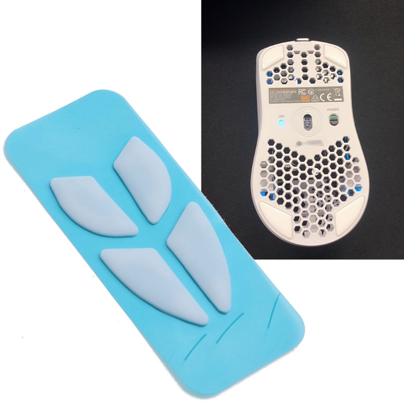 Miếng Dán Chân Chuột Máy Tính Chống Trượt Phiên Bản Băng Hổ Cho Glorious Model O Odin Màu Trắng 1Pac