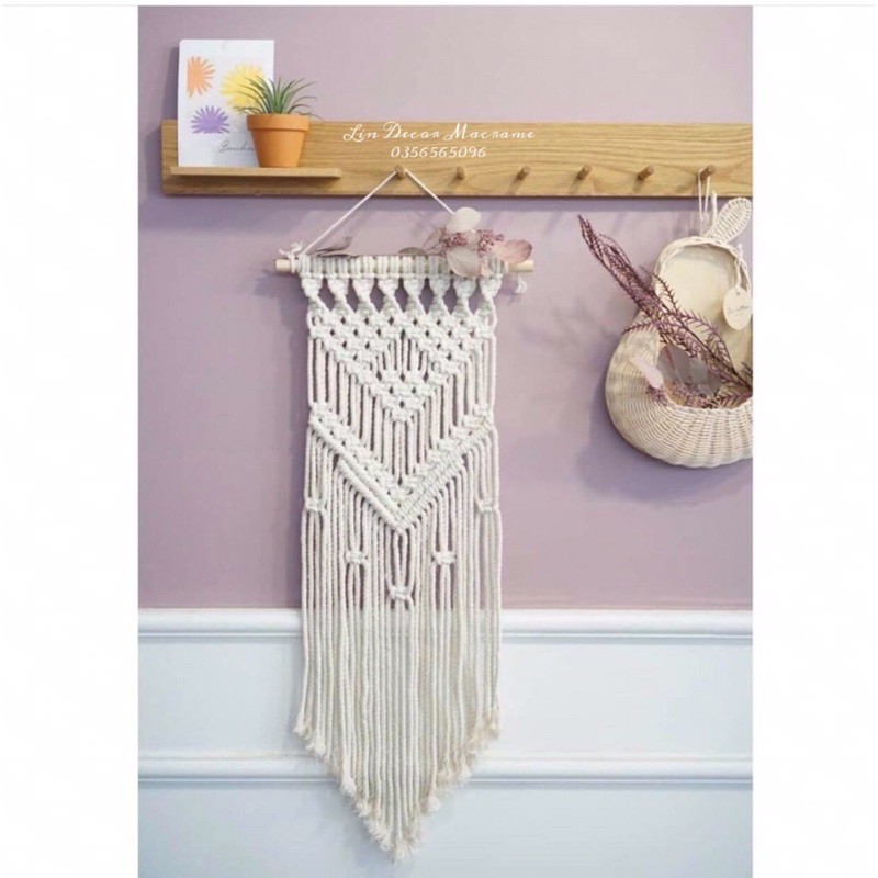 [Giá Ưu Đãi] Macrame trang trí treo tường phòng ngủ,homestay... | BigBuy360 - bigbuy360.vn