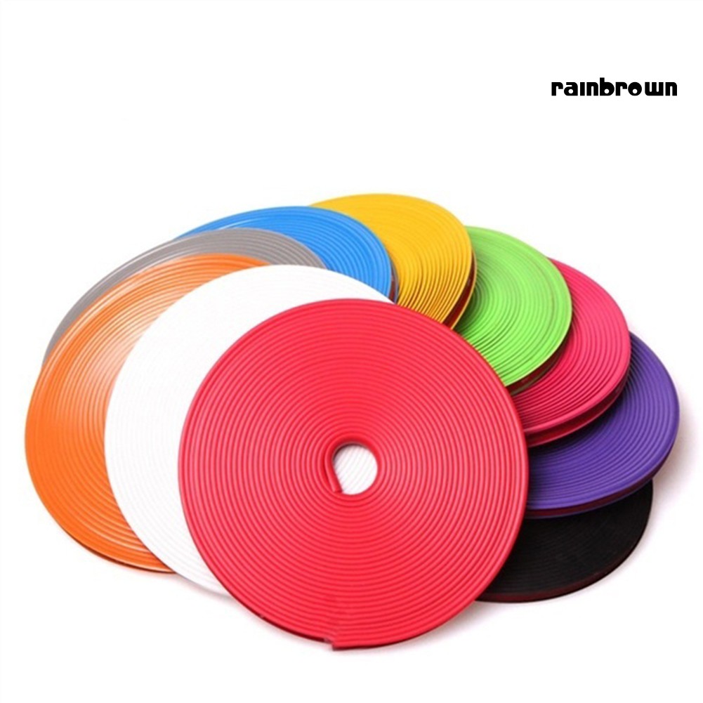 Cuộn Dây Cao Su Bọc Bảo Vệ Vành Bánh Xe Ô Tô 8m