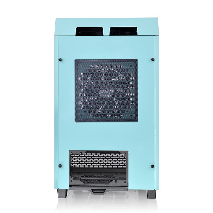 Vỏ Case Thermaltake Tower 100 TG Turquoise Hàng chính hãng