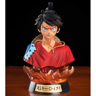 Mô hình Luffy bán thân sáng đèn