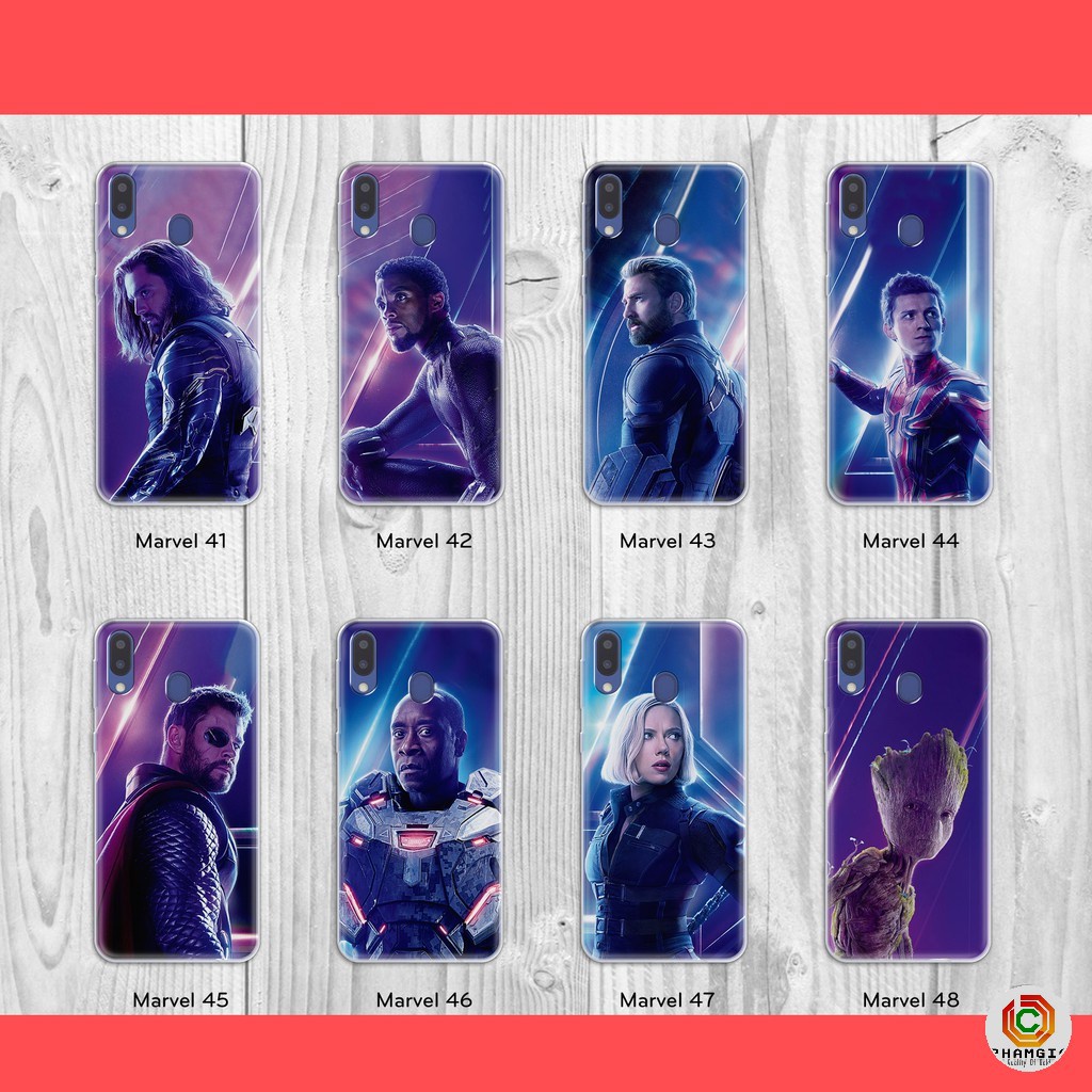 Ốp lưng in hình siêu anh hùng Marvel samsung A50 / A30 / M20 / A20 / M10 / A10