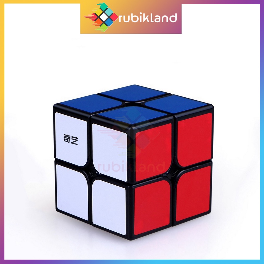 Rubik 2x2 QiYi QiDi Rubic 2 Tầng 2x2x2 Viền Đen Đồ Chơi Trí Tuệ