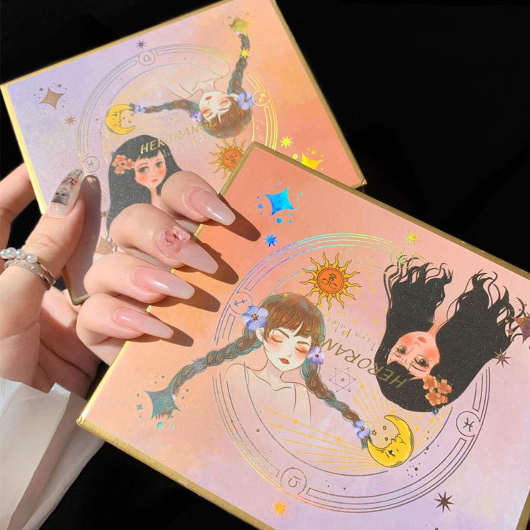 Phấn bắt sáng nhũ hilight 4 tông màu make up toàn diện Herorange Senabeauty | BigBuy360 - bigbuy360.vn