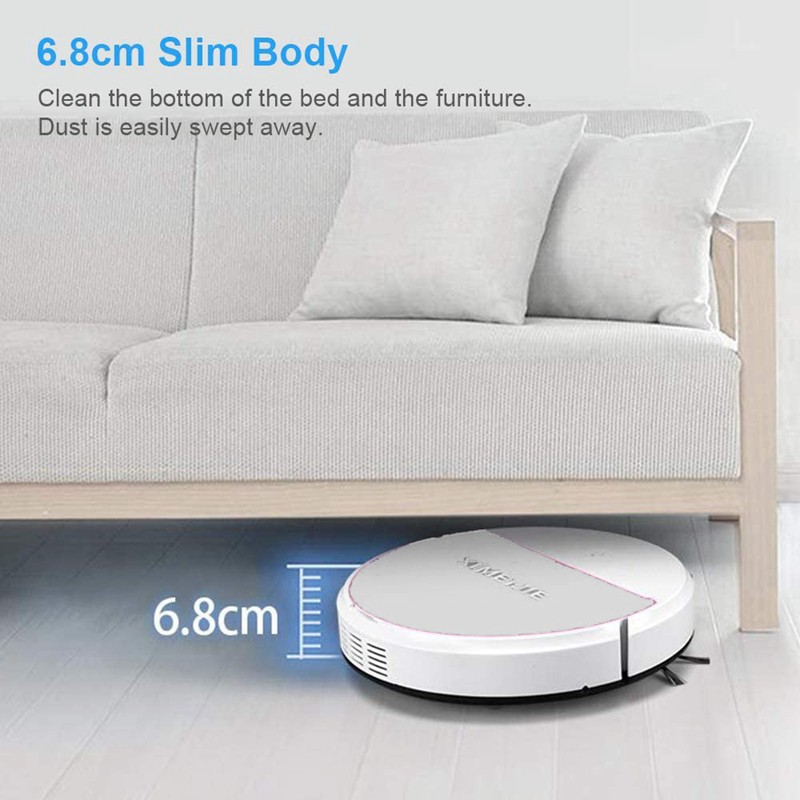 Robot Hút Bụi Vệ Sinh Nhà Cửa Ximeijie Xm30 1800pa Màu Trắng | BigBuy360 - bigbuy360.vn