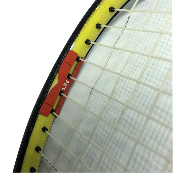 Miếng cân bằng chữ h, miếng dán cân bằng silicon cho vợt cầu lông/ tennis, thanh cân bằng silicon