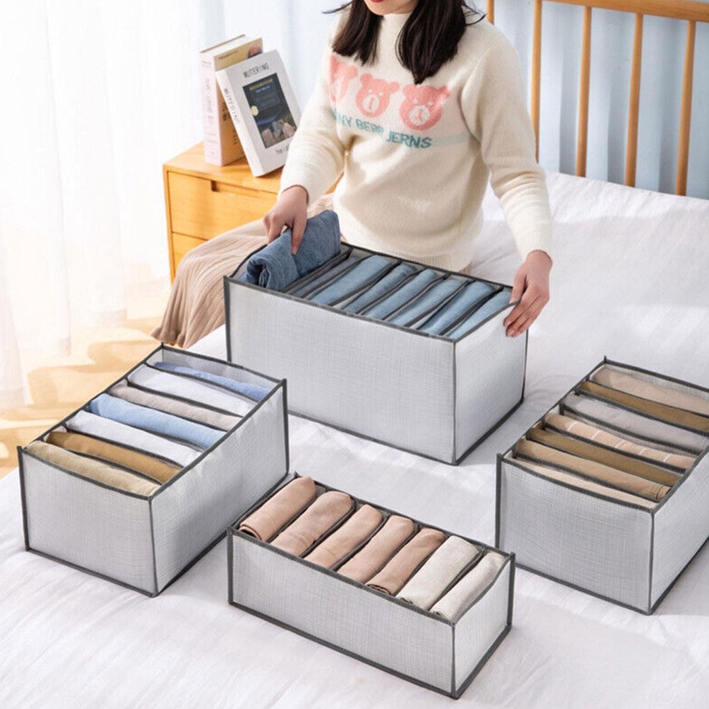 Túi Lưới Đựng Quần Áo 7 Ngăn 3 Kích Thước P4N1