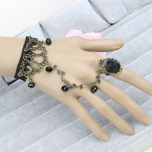 Vòng tay ren pha lê dây leo cổ điển nữ