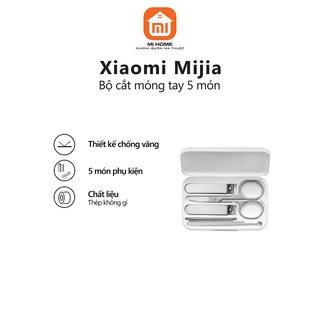 Bộ cắt móng tay Xiaomi Mijia 5 món thép không gỉ