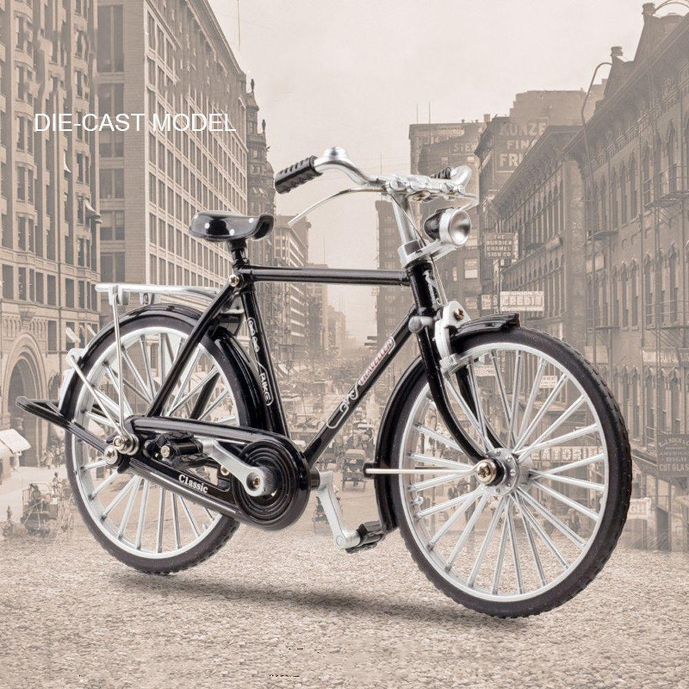 Mô Hình Xe Đạp Mini Bằng Kim Loại 1: 10 Dùng Để Trang Trí Nhà Cửa