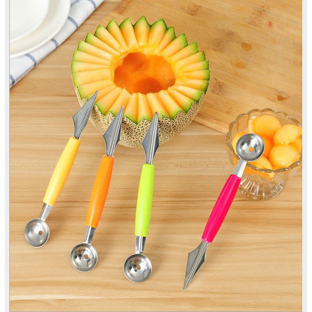 Dao cắt tỉa múc tạo hình trái cây đẹp mắt