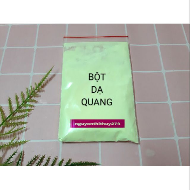 10G, 20G Bột Dạ Quang Nguyên Liệu Làm Slime hoặc Trang Trí Hạt Nở