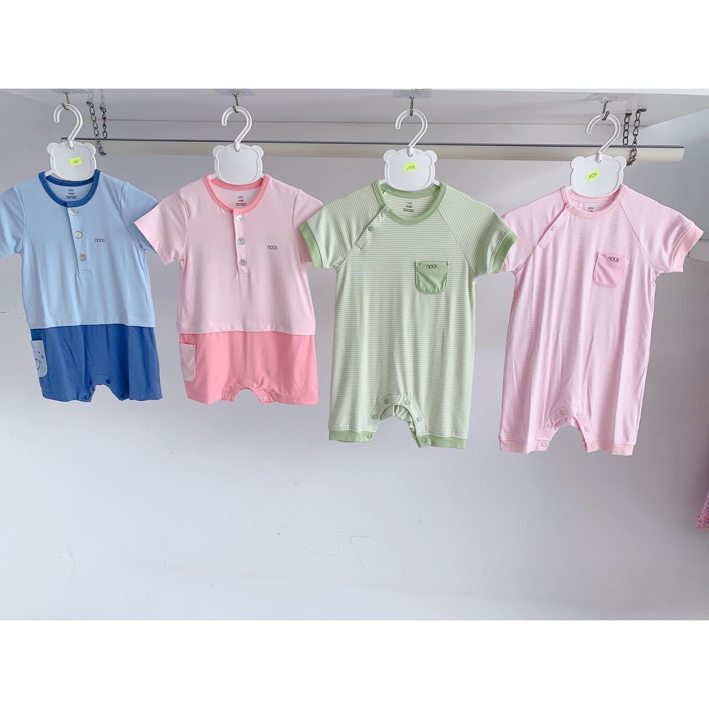 Nous body cộc cho bé yêu mỏng mát đa dạng màu sắc bé trai, bé gái, sơ sinh