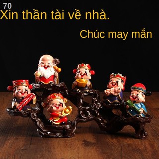 Tượng Ngũ Phúc Thần Tài xinh xắn