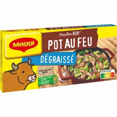 Viên Nêm Gia Vị Nước Dùng Gà Bouillon Kub Volaille Maggi 10gx8