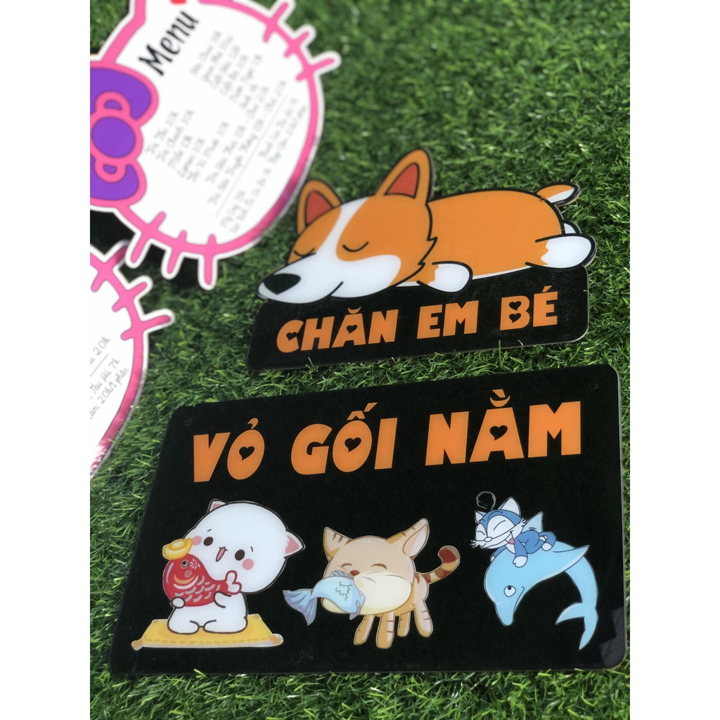 [SIÊU HỦY DIỆT] - Bảng hiệu treo shop cực dễ thương - Dành cho các shop thú cưng