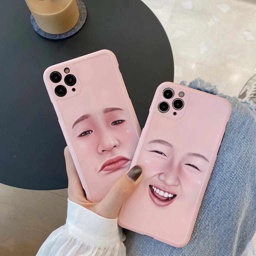 Ốp điện thoại họa tiết khuôn mặt biểu lộ cảm xúc dễ thương dành cho iPhone 7 8 Plus X Xr Xs Max 11 11 Pro Max 11 Pro