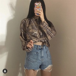 áo sọc nữ dài tay
