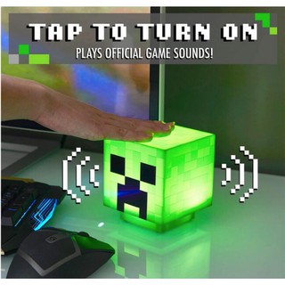 Đèn Creeper Minecraft chính hãng Mojang - Món quà tuyệt vời cho fan Minecraft