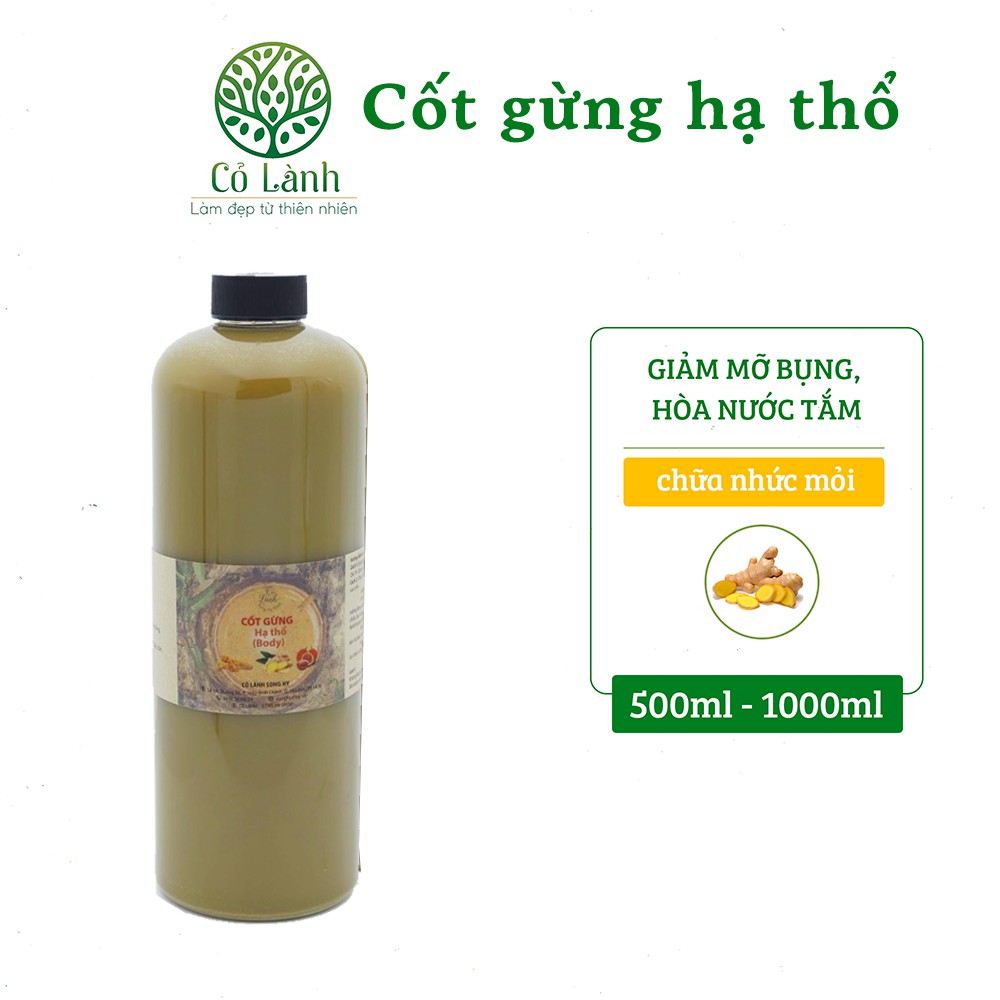 Cốt gừng hạ thổ Cỏ Lành
