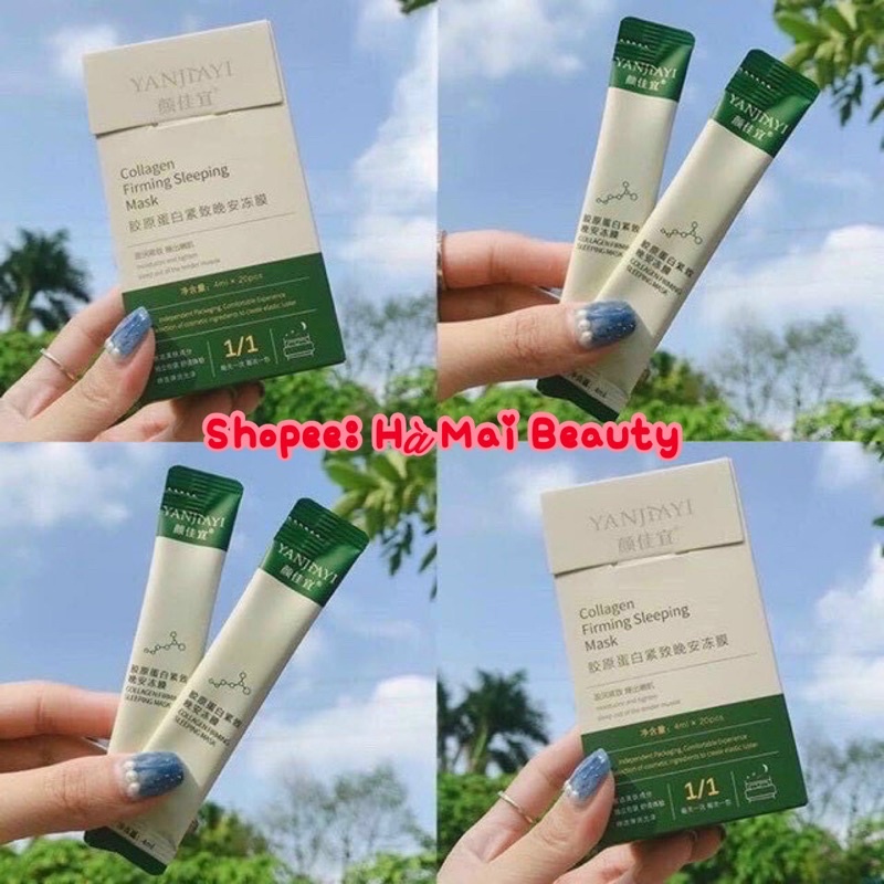 Hộp 20 túi nạ nâng cơ colagen căng bóng phục hồi da