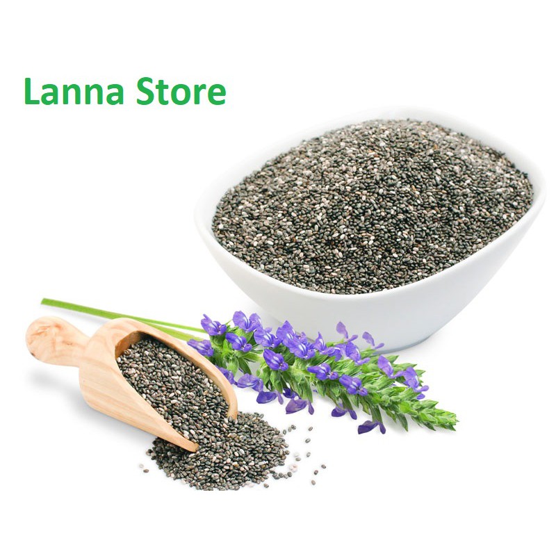 Hạt Chia Úc Túi Đen BLACK BAG Absolute Chuẩn Organic Chất Lượng Sạch Đều Đẹp Ăn Kiêng - Gói 500G
