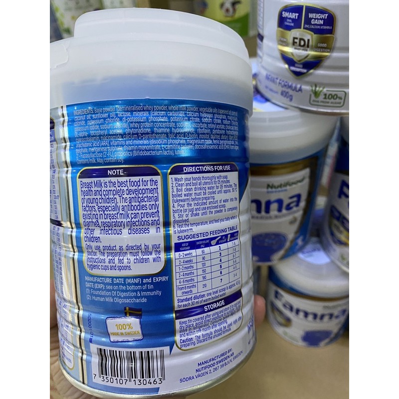 SỮA BỘT CAO CẤP NUTI FAMNA 400G