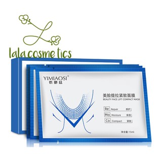 Mặt nạ định hình cằm V-line, tạo mặt Vline YIMIAOSI, Mặt Nạ Nâng Cơ, Giảm Mỡ