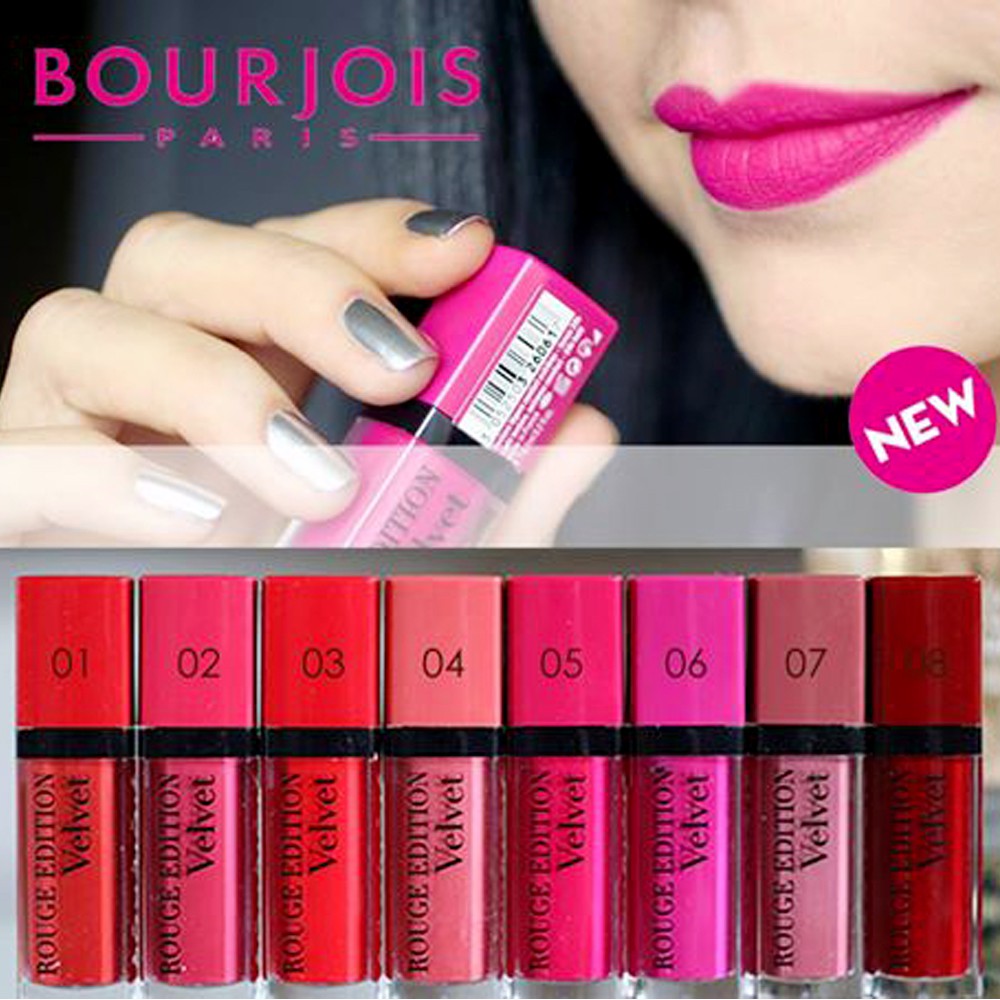 Son Kem Lì Bourjois Rouge Edition Velvet