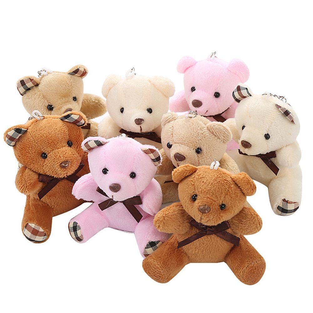 Móc Khóa Gấu Bông 8CM Dễ Thương Dành Cho Bé