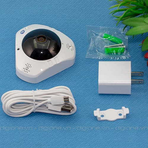 CAMERA WIFI ỐP TRẦN, TƯỜNG 360độ – [CHÍNH HẴNG] [BẢO HÀNH 5NĂM] [KÈM THẺ 32GB TÙY CHỌN MÃ]