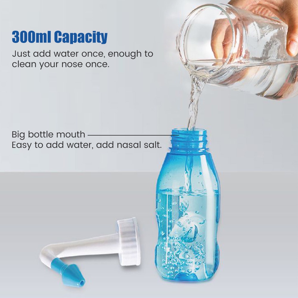 Bình xịt vệ sinh mũi SALORIE giúp chống dị ứng tiện dụng 300ml