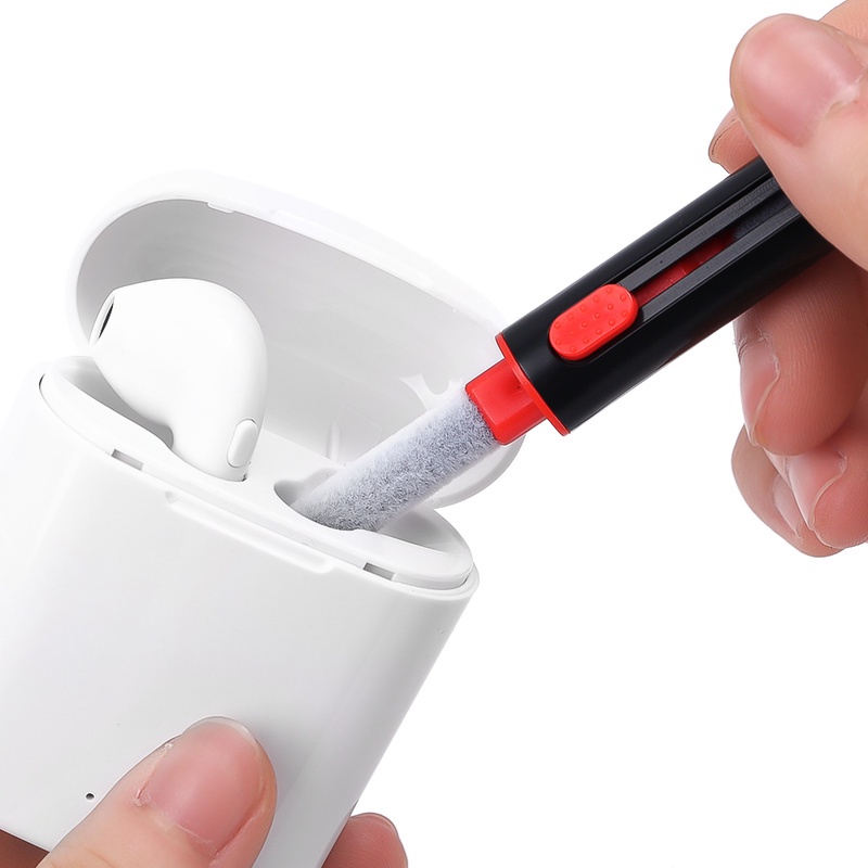 Dụng Cụ Vệ Sinh Tai Nghe Bluetooth Màu Đen Tiện Dụng