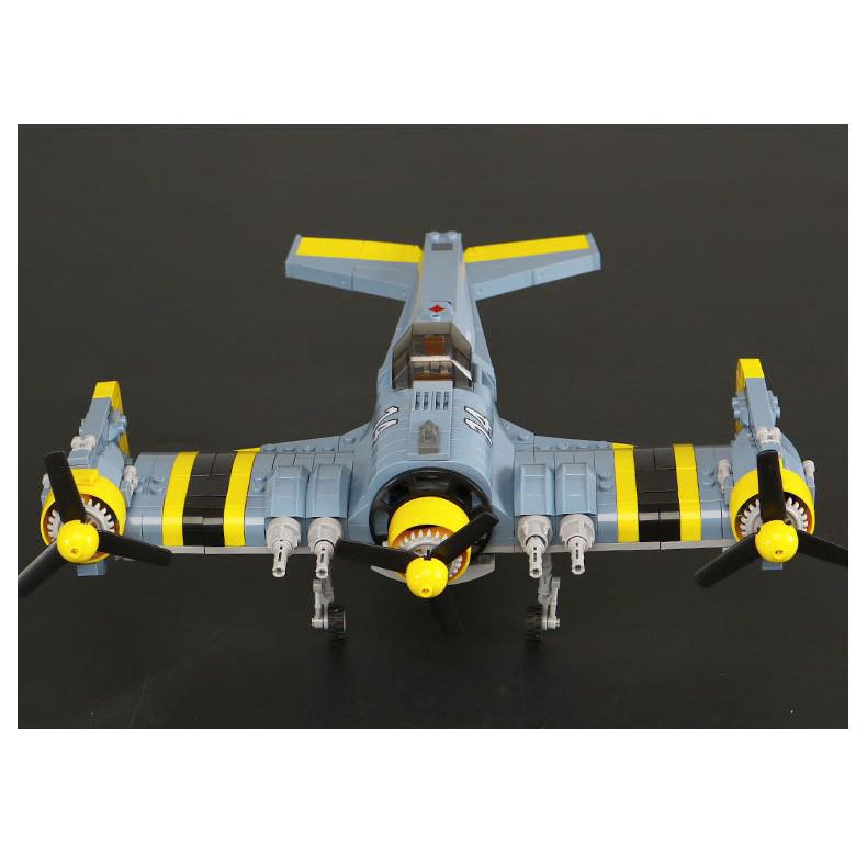 Compatible With MOC F-26 Lepin 22021 Technic Tempest Plane Model Bricks