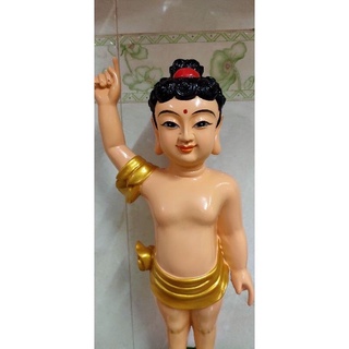 tượng Đức Phật đản sanh cao 38cm