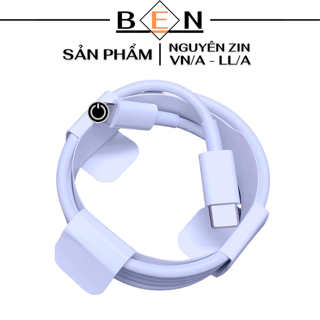 Dây cáp sạc nhanh ip 20w bốc máy zin nguyên bản