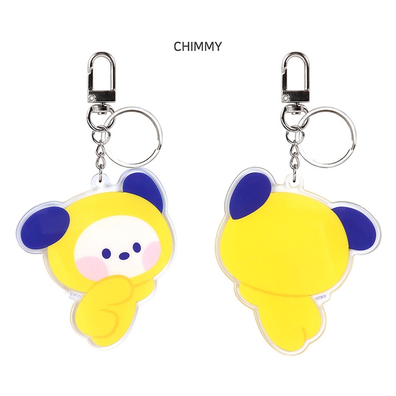 XiaoboACC Móc Khóa Hình Các Nhân Vật BT21 Xinh Xắn Dễ Thương